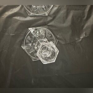 Crystal candle holders